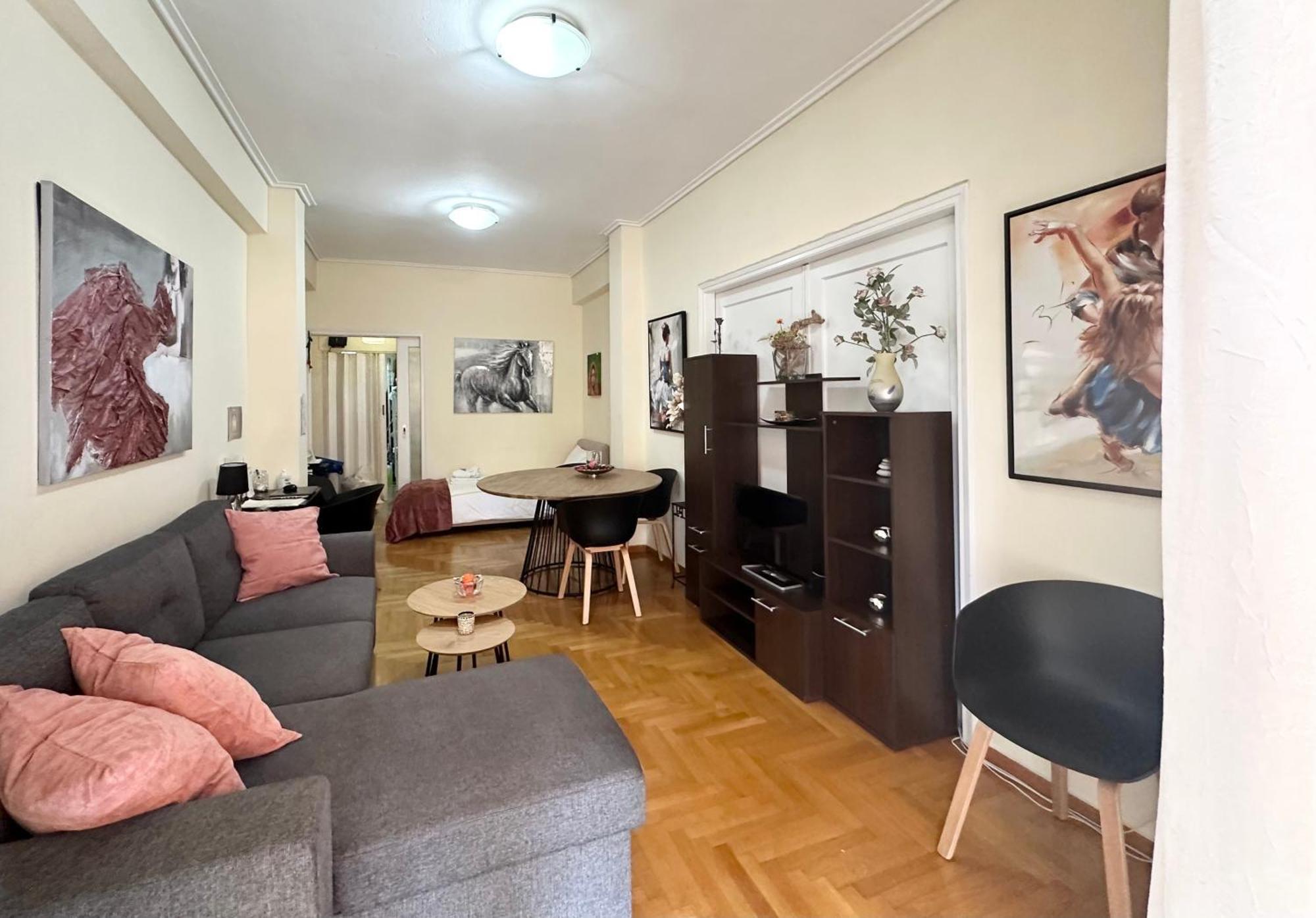 Harokopio Apartment In Athena Bagian luar foto